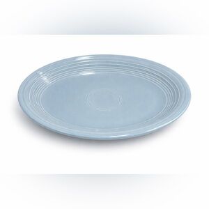 Fiestaware Blue Oval Ceramic Serving Plate‎